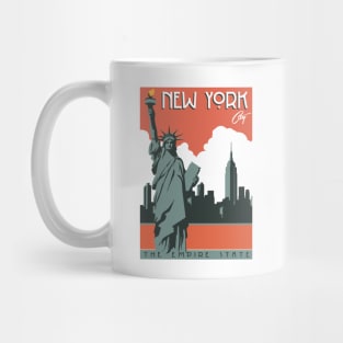 New York City T shirt Mug